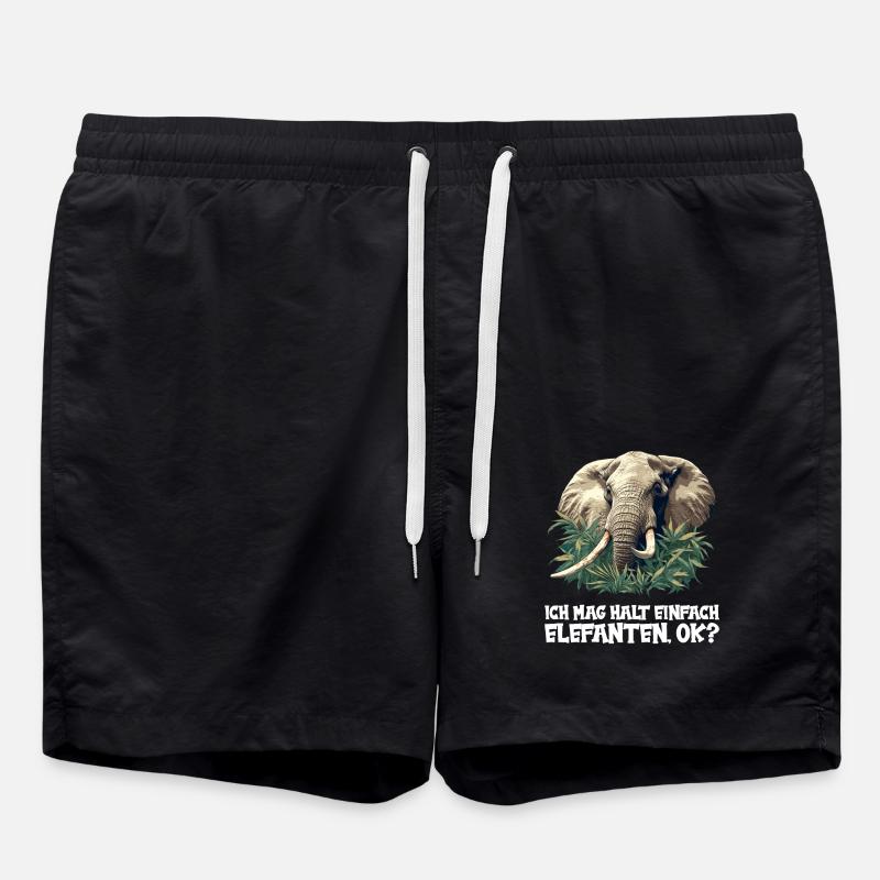 Éléphant Éléphant - Short de bain - noir