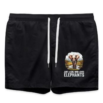 Éléphant Éléphant - Short de bain - noir - Devant - AI Model Male 185 light (185cm)