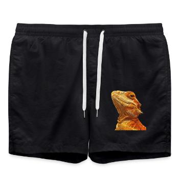 Agamen Agame - Short de bain - noir - Devant - AI Model Male 185 light (185cm)