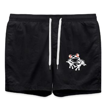 Rainette Baumfrösche Baumfrosch - Short de bain - noir - Devant - AI Model Male 185 light (185cm)