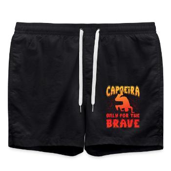 La capoeira uniquement pour les courageux - Short de bain - noir - Devant - AI Model Male 185 light (185cm)