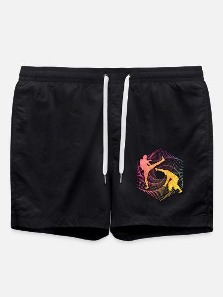Capoeira - Swim Trunks - black