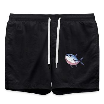 Thon Thunfische Thunfisch - Short de bain - noir - Devant - AI Model Male 185 light (185cm)