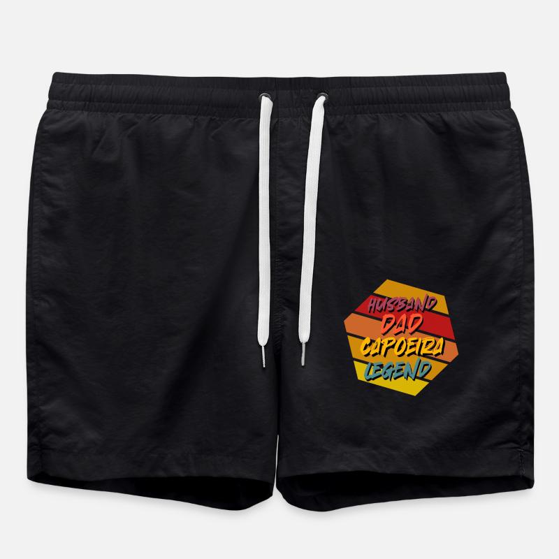 Mari Papa Capoeira Légende - Short de bain - noir