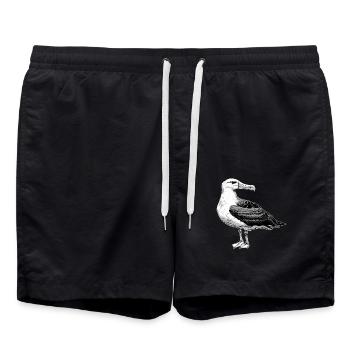 Albatross Albatrosse Albatros - Badeshorts - Schwarz - Vorne - AI Model Male 185 light (185cm)