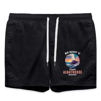 Albatross Albatrosse Albatros - Badeshorts - Schwarz - Vorne - AI Model Male 185 light (185cm)