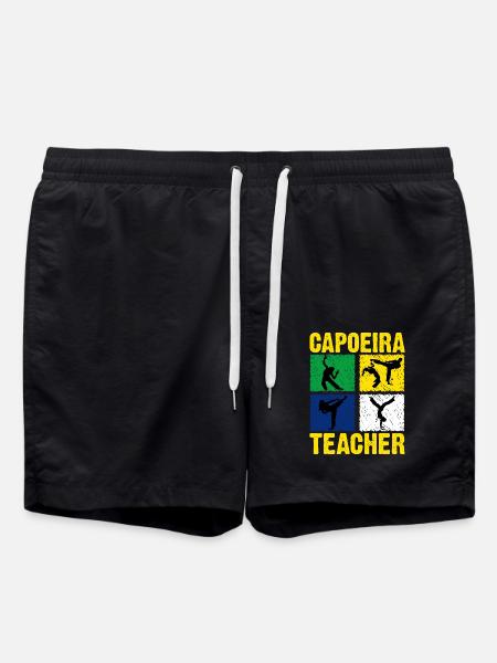 Capoeira-Lehrerin - Badeshorts - Schwarz