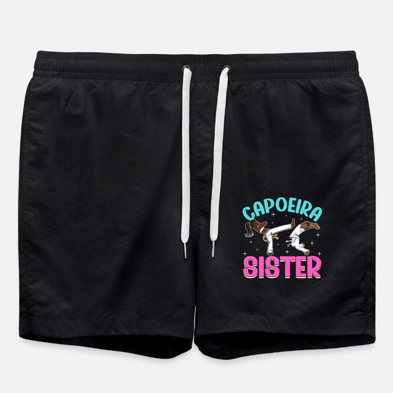 Sœur Capoeira - Short de bain - noir
