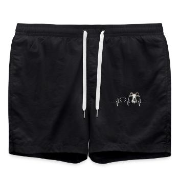 Alpine Goat Mountain Goats Mountain Goat - Swim Trunks - black - Front - AI Model Male 185 light (185cm)