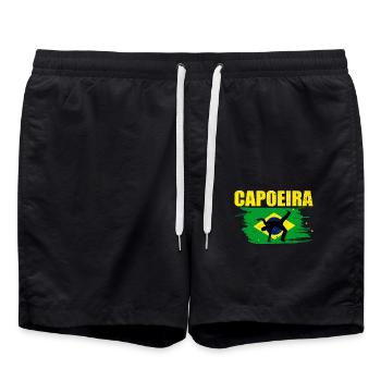 Capoeira - Swim Trunks - black - Front - AI Model Male 185 light (185cm)