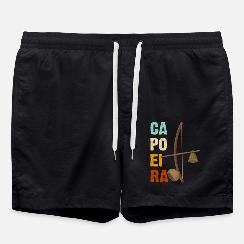 Capoeira - Badeshorts - Schwarz