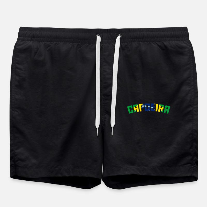 Capoeira - Swim Trunks - black