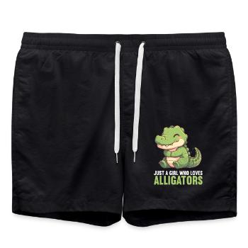 Alligatoren Alligator - Short de bain - noir - Devant - AI Model Male 185 light (185cm)