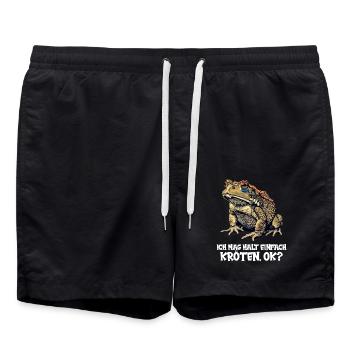 Toad Toads Toad - Swim Trunks - black - Front - AI Model Male 185 light (185cm)