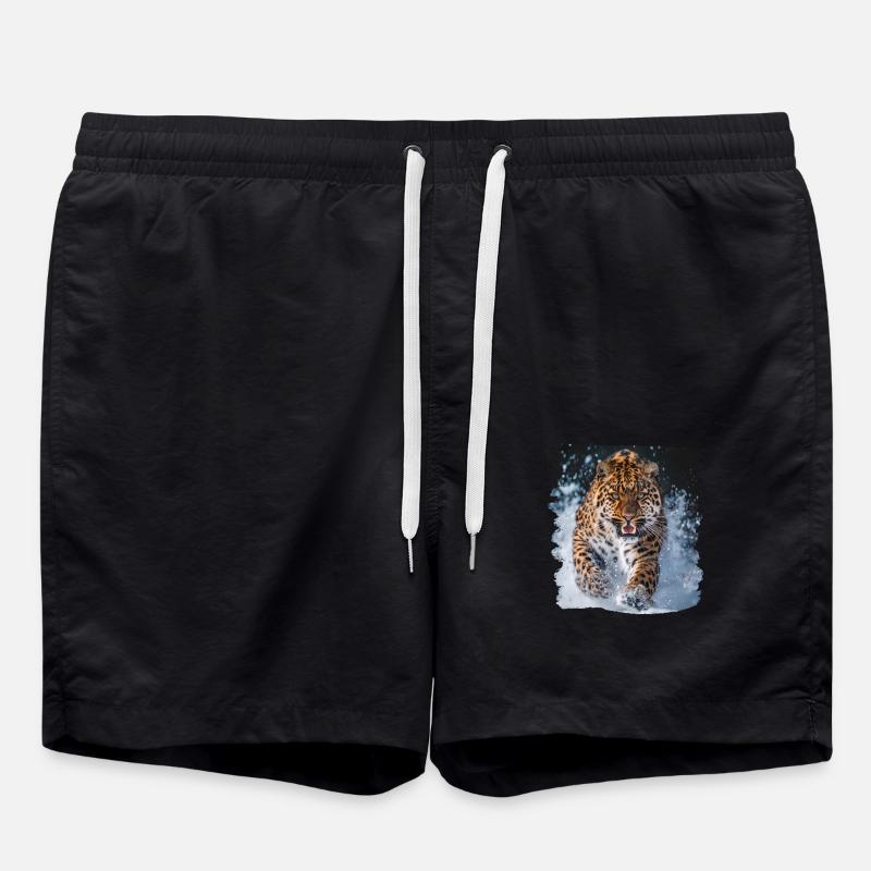 Léopard de l’Amour Amurleoparden Amurleopard - Short de bain - noir