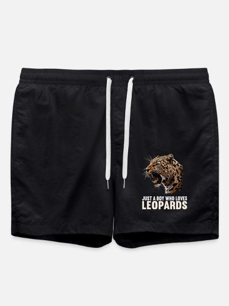 Léopard léopard - Short de bain - noir