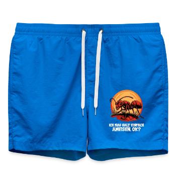 Ant Ameisen Ameise - Badeshorts - Cobalt blue - Vorne