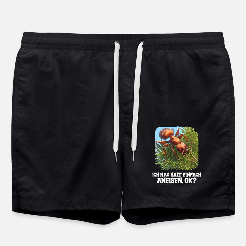 Fourmis fourmis - Short de bain - noir