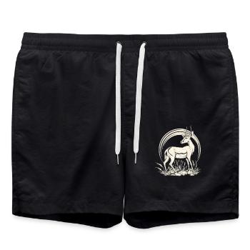 Antilope antilope antilope ouverte - Short de bain - noir - Devant - AI Model Male 185 light (185cm)