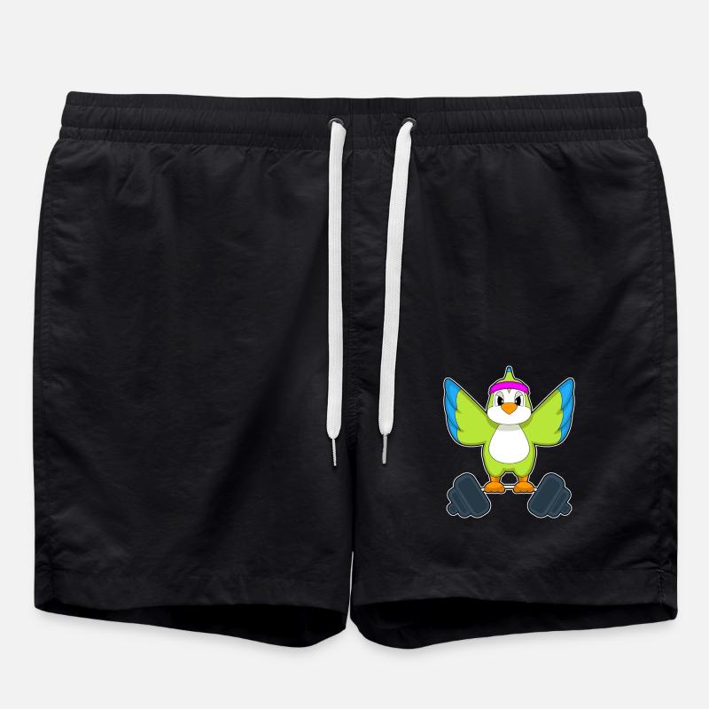 Haltère de musculation Parrot - Short de bain - noir