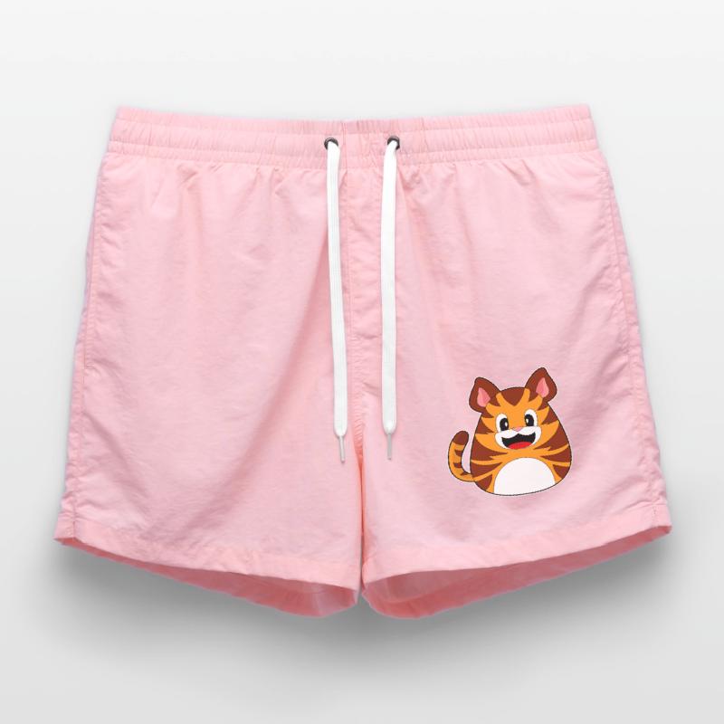 Tiger Easter Easter Egg Swim Trunks