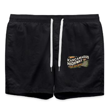 Kancamagus Highway Road Trip Squad Adventure - Short de bain - noir - Devant - AI Model Male 185 light (185cm)