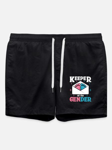 Keeper of the gender - Swim Trunks - black