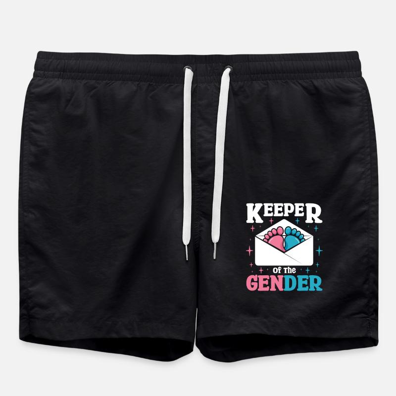 Keeper of the gender - Swim Trunks - black