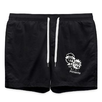 Sal Pimienta - Short de bain - noir - Devant - AI Model Male 185 light (185cm)
