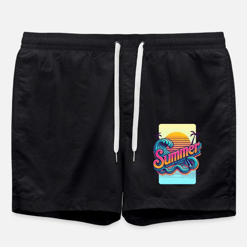 Summer - Swim Trunks - black