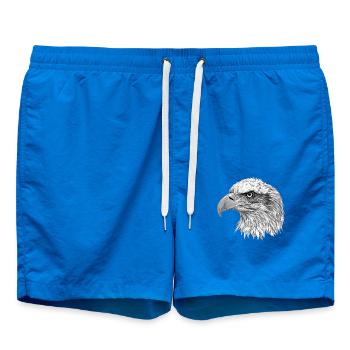 Bald Eagle Weißkopfseeadler - Swim Trunks - cobalt blue - Front