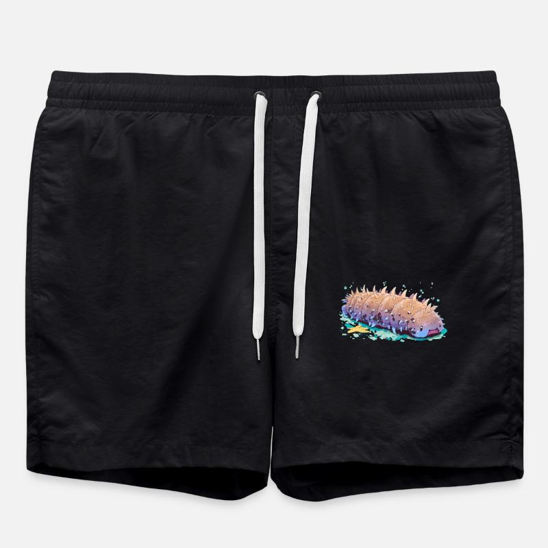 Sea Cucumber Seegurken Seegurke - Swim Trunks - black
