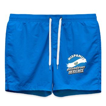 Hispanique Salvadoran Heritage Pride El Salvador - Short de bain - cobalt blue - Devant