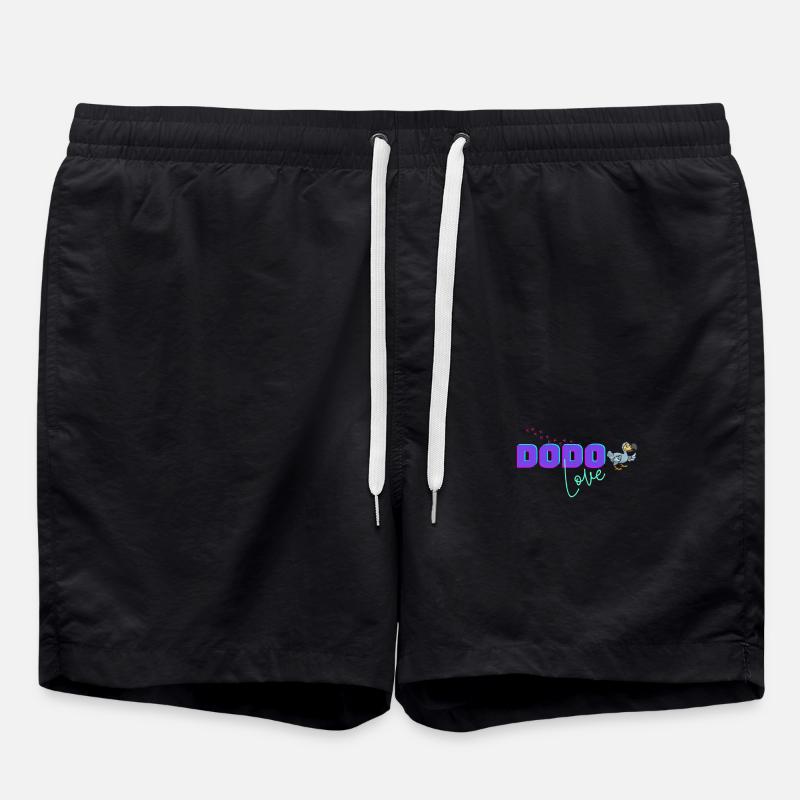 Dodo Love Bird - Short de bain - noir