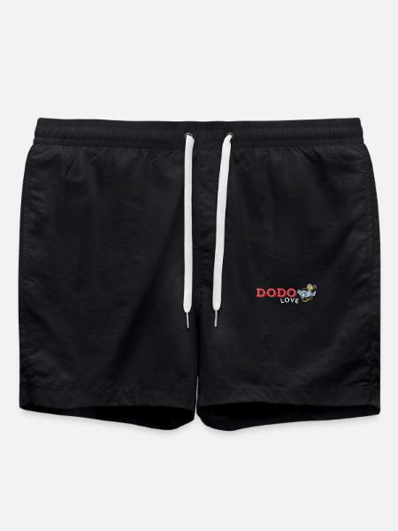 Dodo Love Tier - Badeshorts - Schwarz