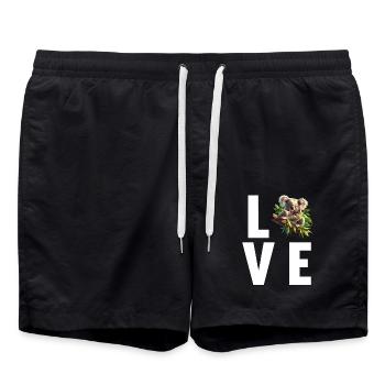 Koalas Koala - Short de bain - noir - Devant - AI Model Male 185 light (185cm)