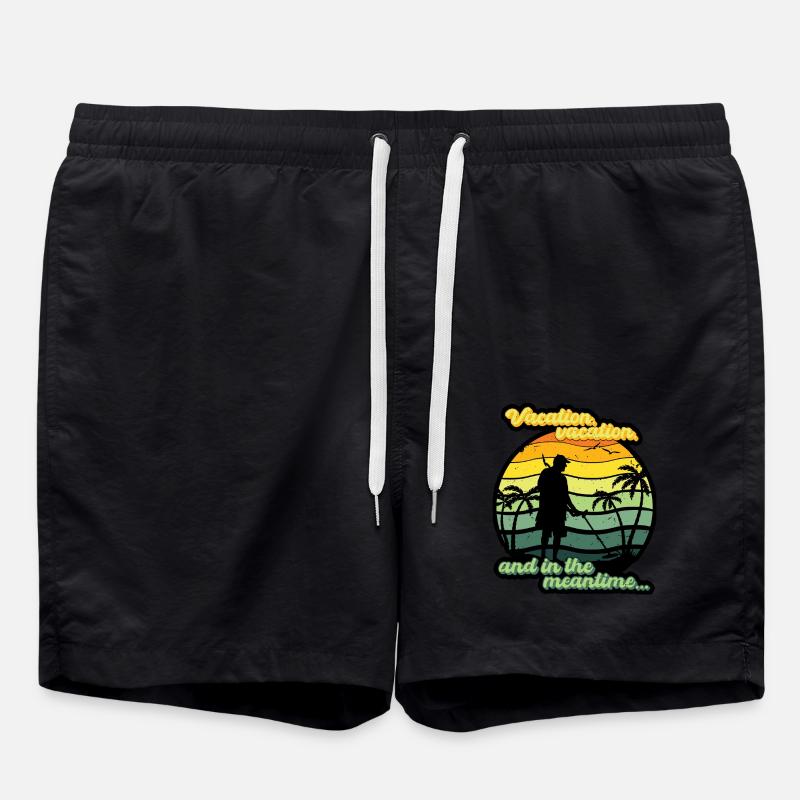 Vacation, vacation, and in the meantime... - Swim Trunks - black