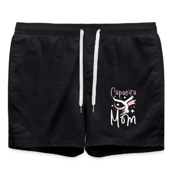 Fête des mères Mama Capoeira Mom - Short de bain - noir - Devant - AI Model Male 185 light (185cm)
