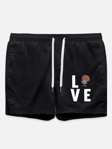 Turkey Turkeys Turkey - Swim Trunks - black