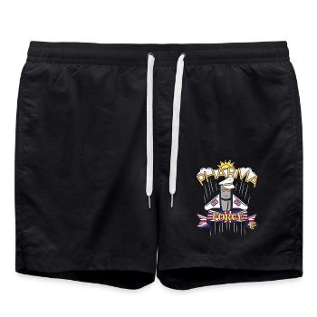 Apotheke UK Pharma Force - Badeshorts - Schwarz - Vorne - AI Model Male 185 light (185cm)