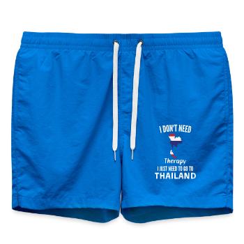 Je n’ai pas besoin de thérapie, seulement de la Thaïlande - Short de bain - cobalt blue - Devant