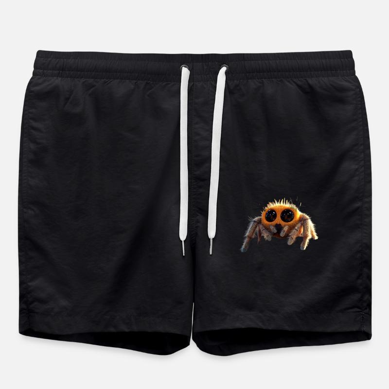 Araignée Tarentule Amour Arachnide Araignées - Short de bain - noir