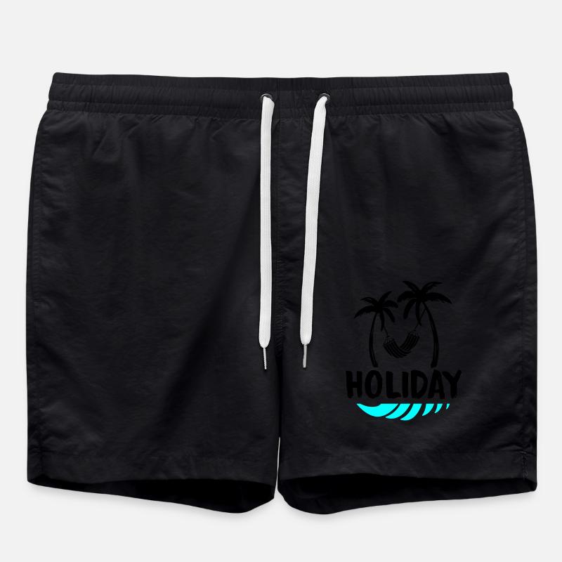 Palms Relax Holiday - Swim Trunks - black