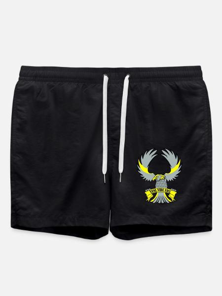 Adler Veni vidi vici - Swim Trunks - black