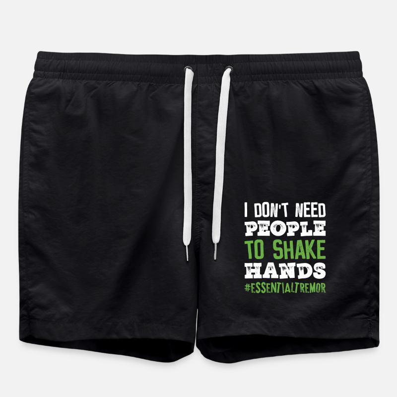 ET Awareness Tremblements essentiels - Short de bain - noir