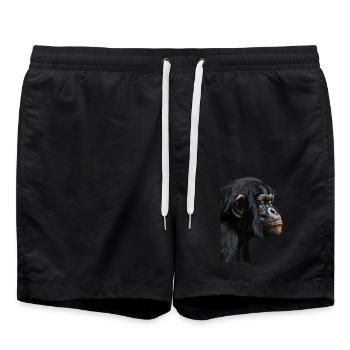 Bonobo - Swim Trunks - black - Front - AI Model Male 185 light (185cm)