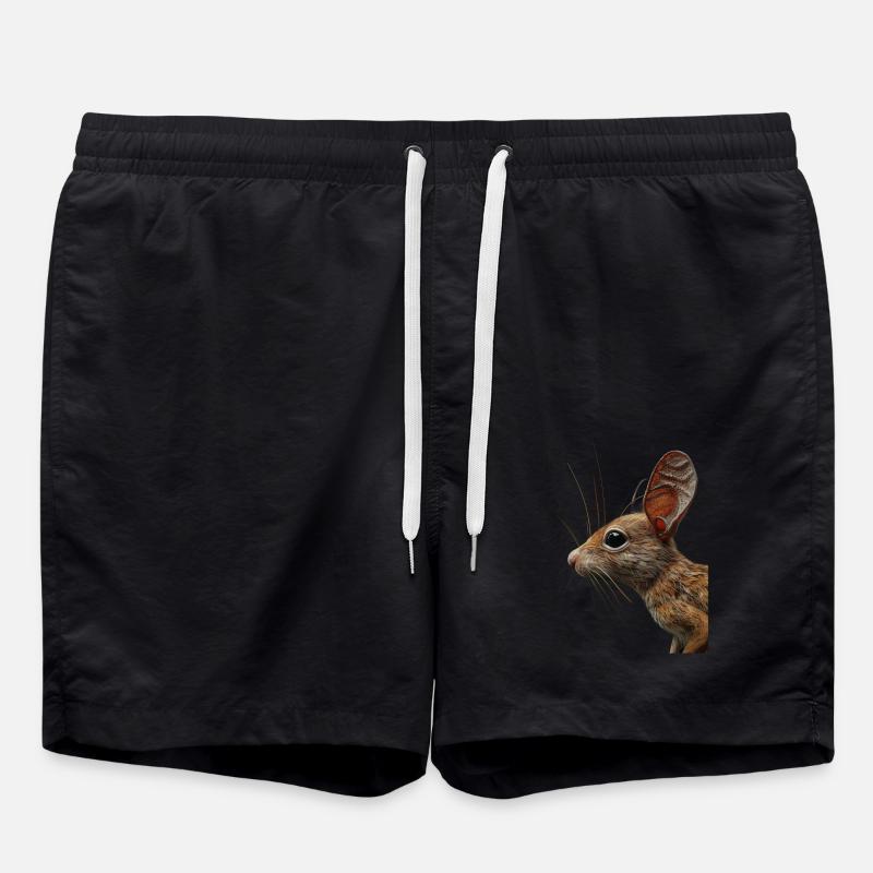 Springmaus - Badeshorts - Schwarz