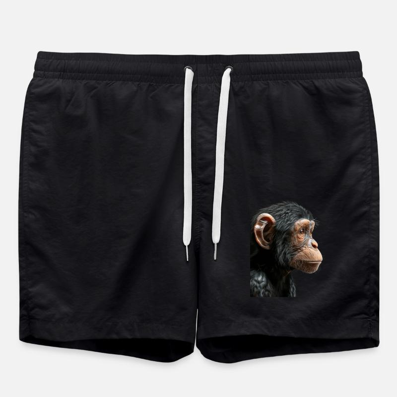 Singe - Short de bain - noir