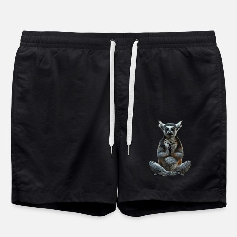 Lemur - Swim Trunks - black