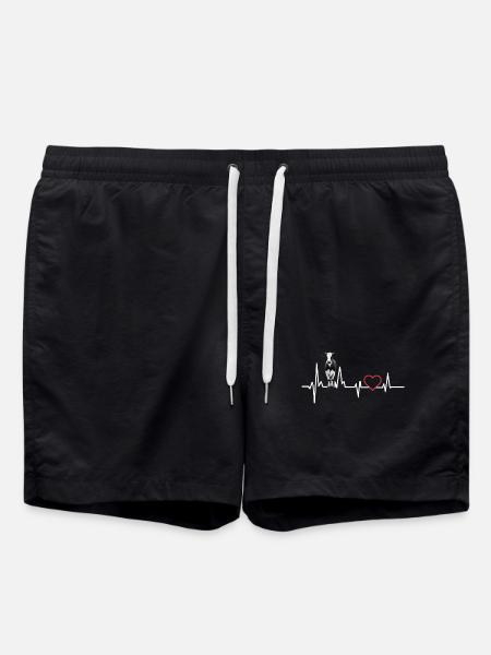 Cow - Swim Trunks - black